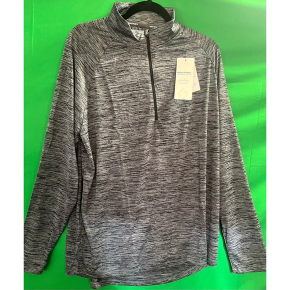 Hodo sports rashguard long sleeve zip front swim shirt size XL - Picture 1 of 5